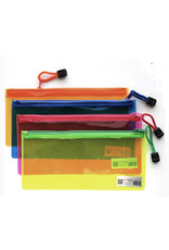 NEON PVC ZIPPER POUCH  9.5x4.5