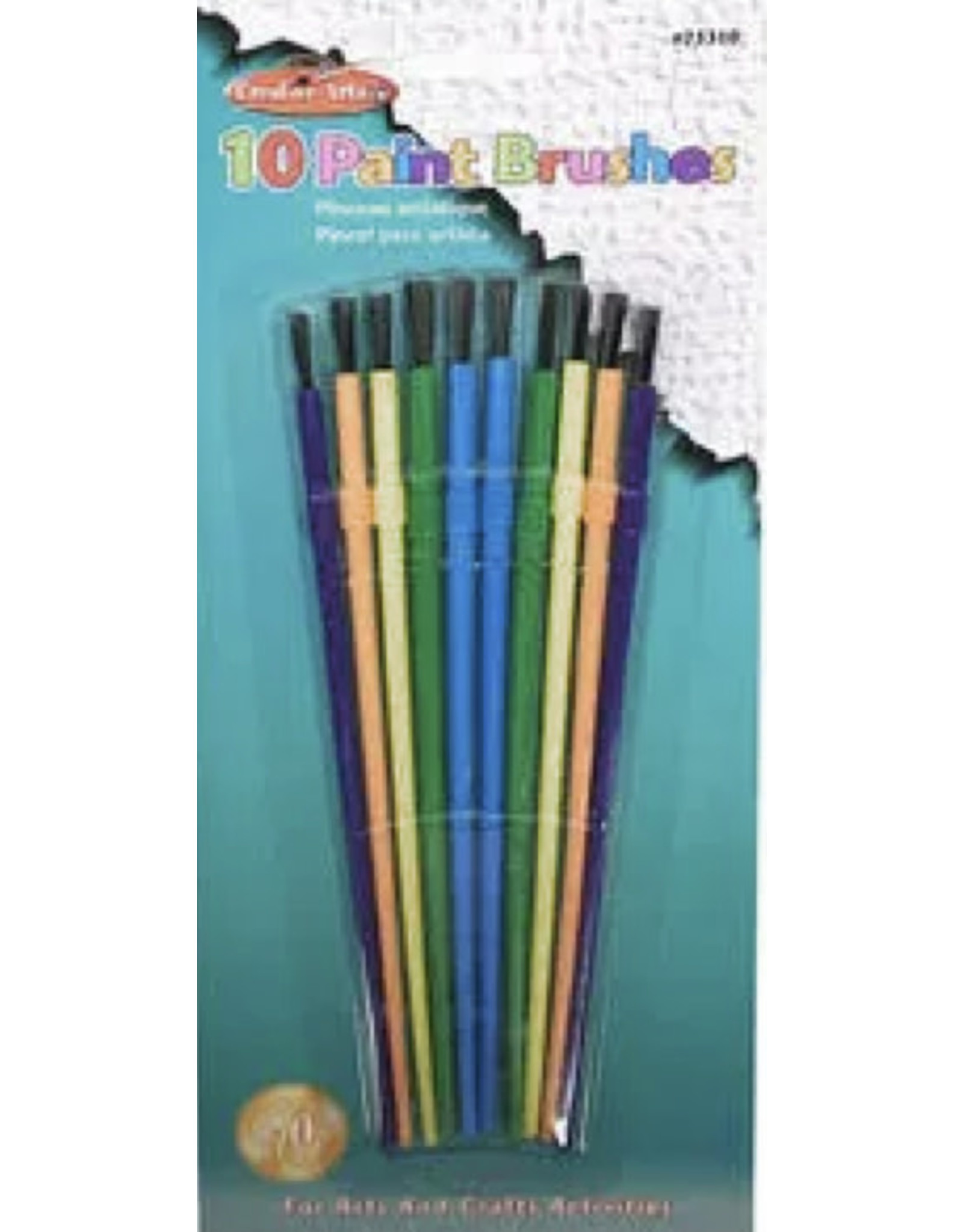 PAINT BRUSHES 10 PACK