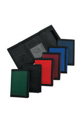 WALLET - NYLON BASIC COLORS - 12 PACK