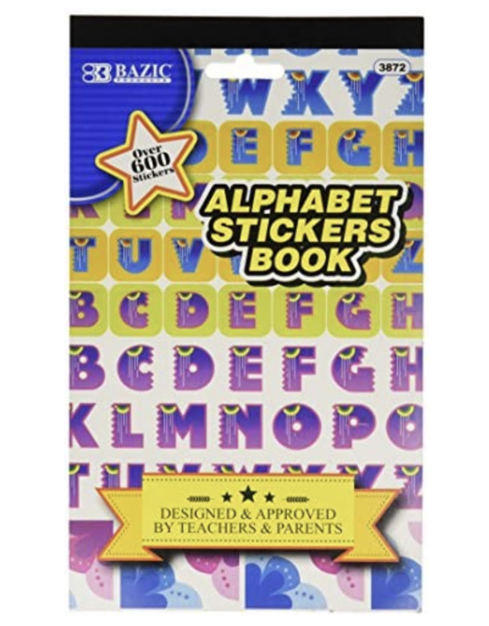ALPHABET STICKERS PAD 600+ STICKERS