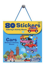 CARS- STICKERS &  ACTIVITY SHEETS