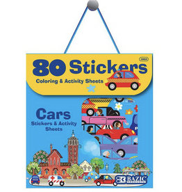 CARS- STICKERS &  ACTIVITY SHEETS