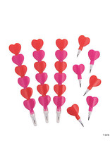 HEART STACKING PENCILS - 6 PACK