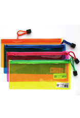 NEON PVC ZIPPER POUCH  9.5x4.5