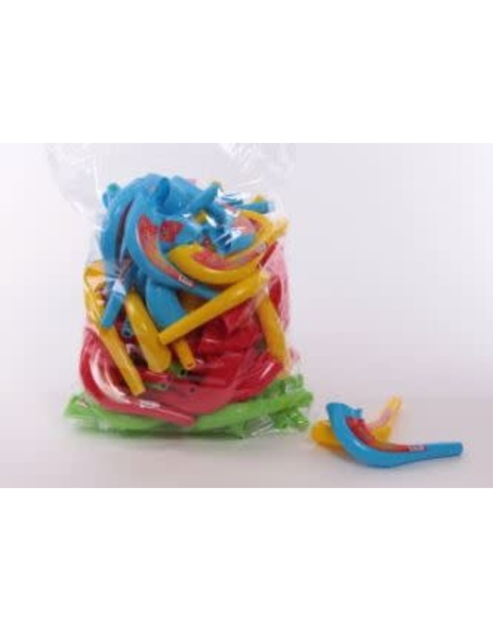 MINI COLORFUL SHOFAR 6.5"