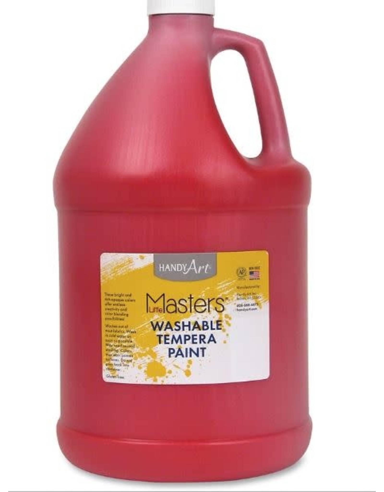 WASHABLE TEMPERA PAINT GALLON-RED