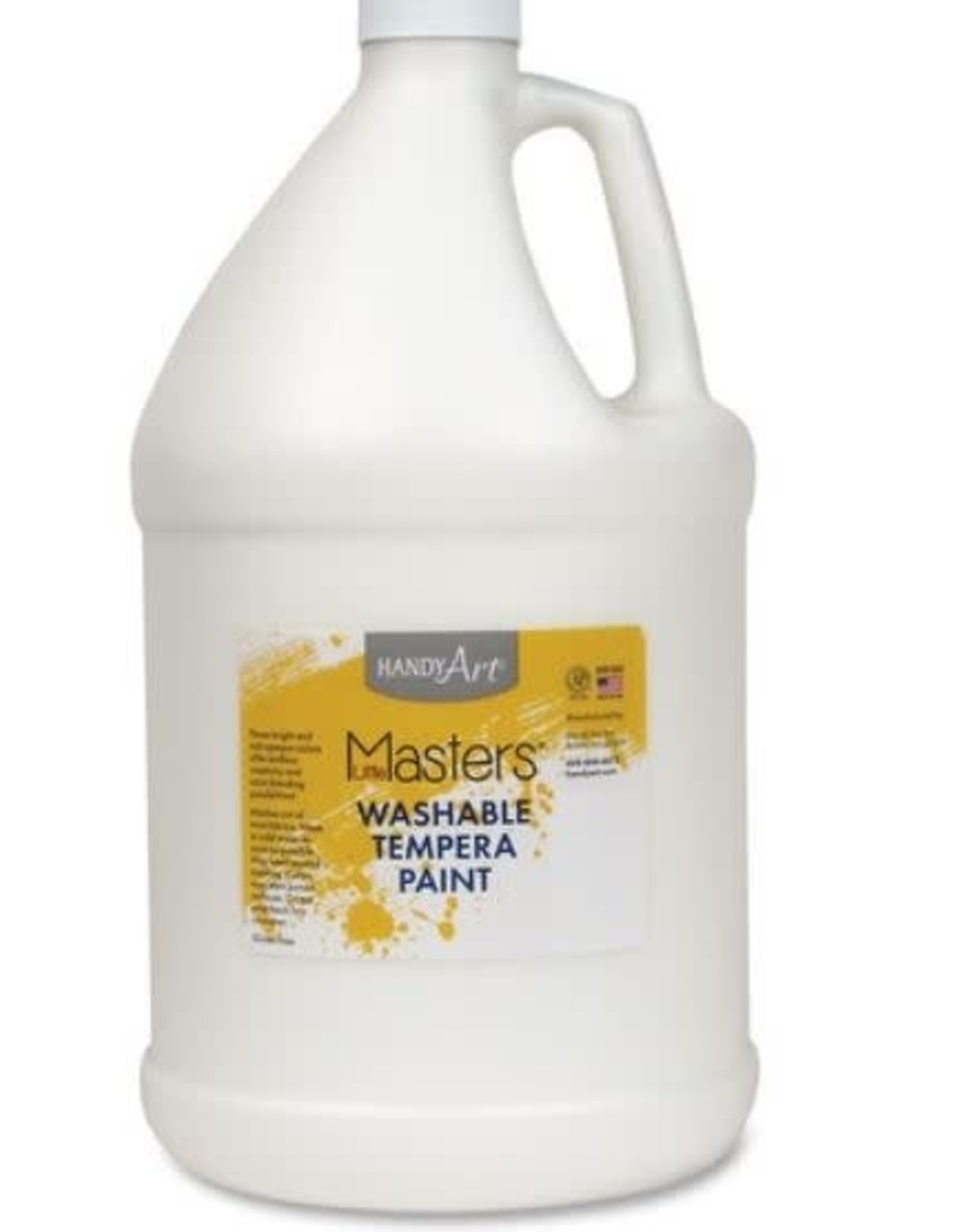 WASHABLE TEMPERA PAINT GALLON-WHITE
