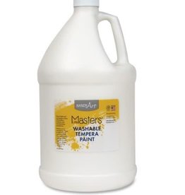 WASHABLE TEMPERA PAINT GALLON-WHITE