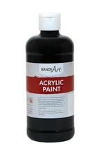ACRYLIC PAINT 32OZ BLACK