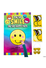 PIN THE SMILE ON THE FACE