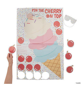 PIN THE CHERRY ON THE ICECREAM