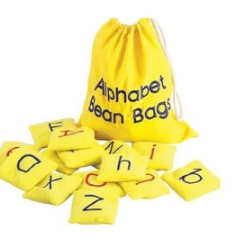 ALPHABET BEAN BAGS 26PC