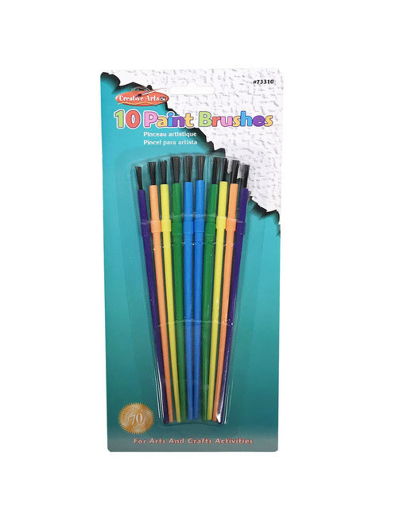 PAINT BRUSHES 10 PACK