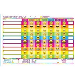 POLY CHART: GOALS EMOJIS 13"X19"