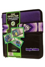 "CASE - IT"  3-RING BINDER 2" 5CLR TAB EXPANDING FILE ( BLUE & BLACK )