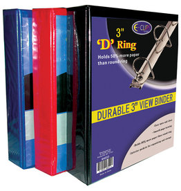 BINDER - 3" - VIEW - D-RING