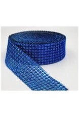 JEWEL FABRIC: BLUE 8 row  10yrd