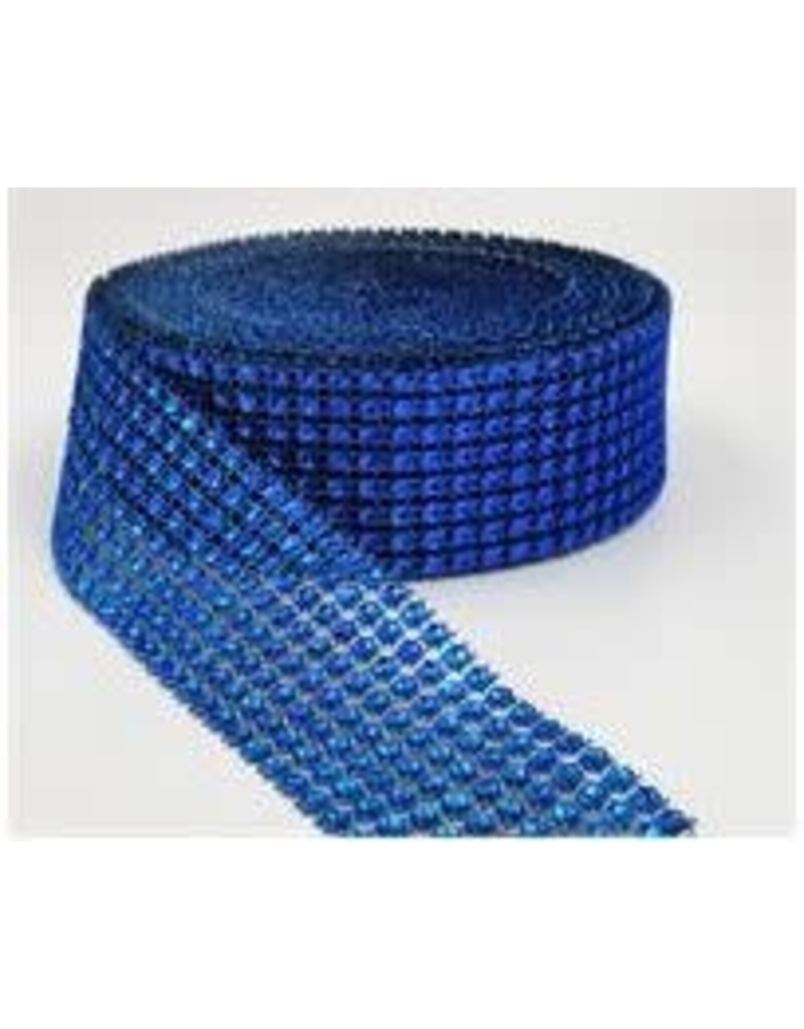 JEWEL FABRIC: BLUE 8 row  10yrd