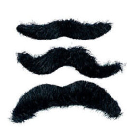 MUSTACHE  SELF-ADHESIVE   12 SETS/3