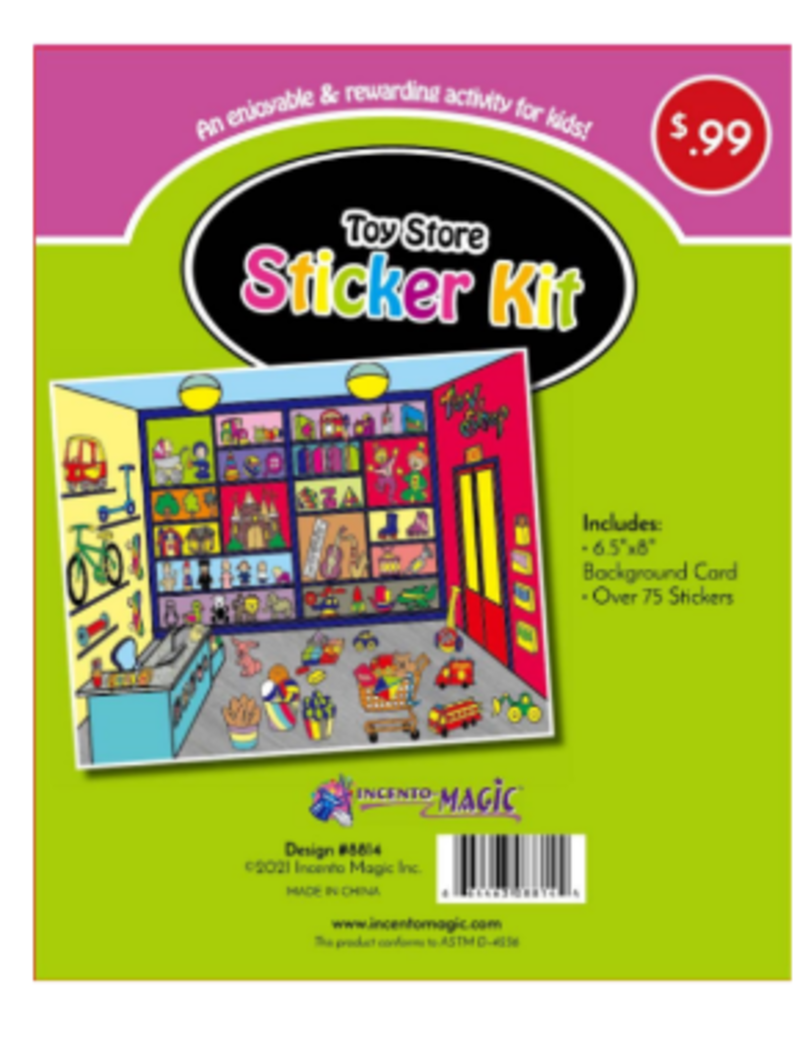 STICKER KIT: TOY STORE