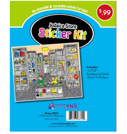 incento magic STICKER KIT: JUDAICA STORE 6.5"X8"