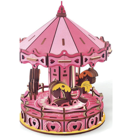 3D WOODEN PUZZLE: CAROUSEL