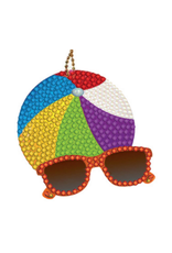 DIAMOND ART: KEYCHAIN BEACH BALL