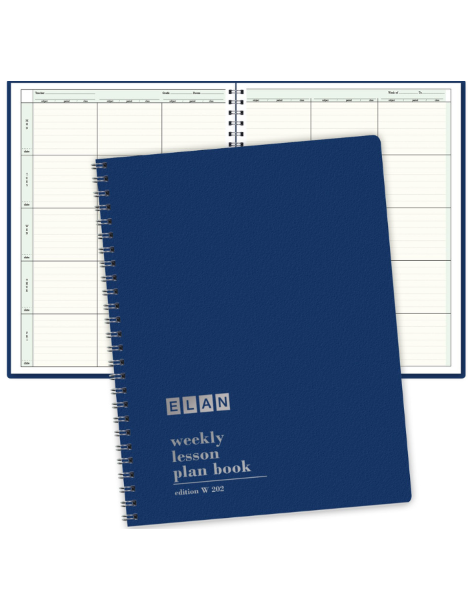 DUPLICATE LESSON PLAN BOOK 8.5"X11"