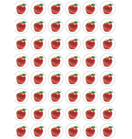 RANENU APPLE STICKER SMALL-48/PG 6 SHT