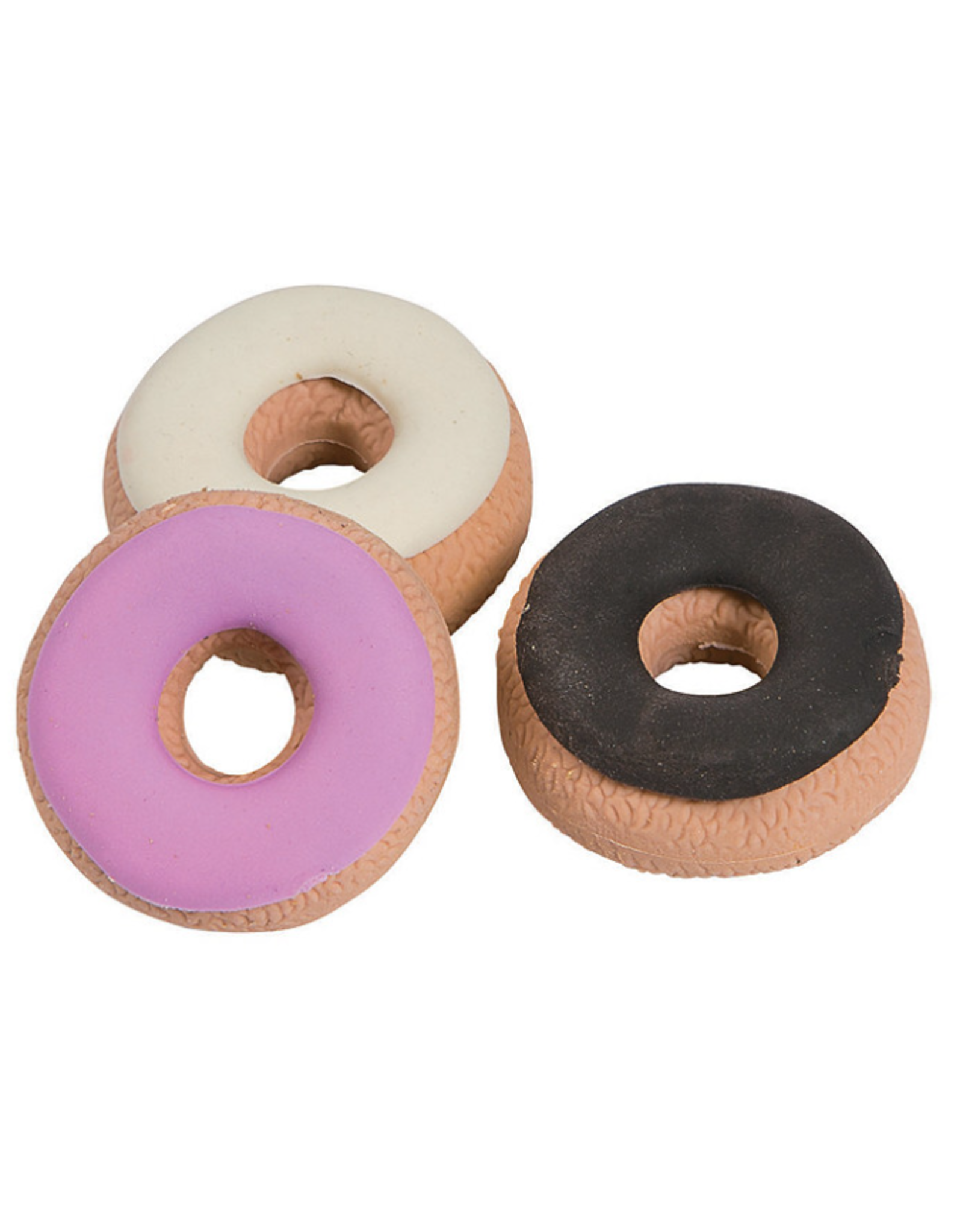 3D DONUT ERASERS  - 12 PACK