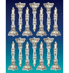 RANENU STICKER: SILVER CANDLE STICK 6 sheet