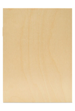 WOOD RECTANGLE PLAQUE: 9"X12"X1/8"