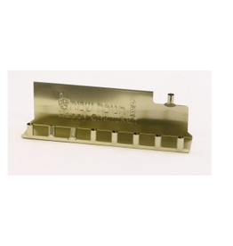 TIN CANDLE MENORAH GOLD