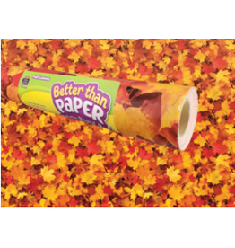 BETTER BACKING PAPER: 48"X12' FALL LEAVES