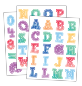 Teacher Created Resources STICKERS: WATERCOLOR ALPHABET