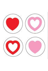 STICKERS: INCENTIVE HEARTS 864 STICKERS