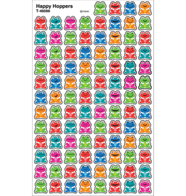 STICKERS: HAPPY HOPPERS-FROGS  8 SHEETS