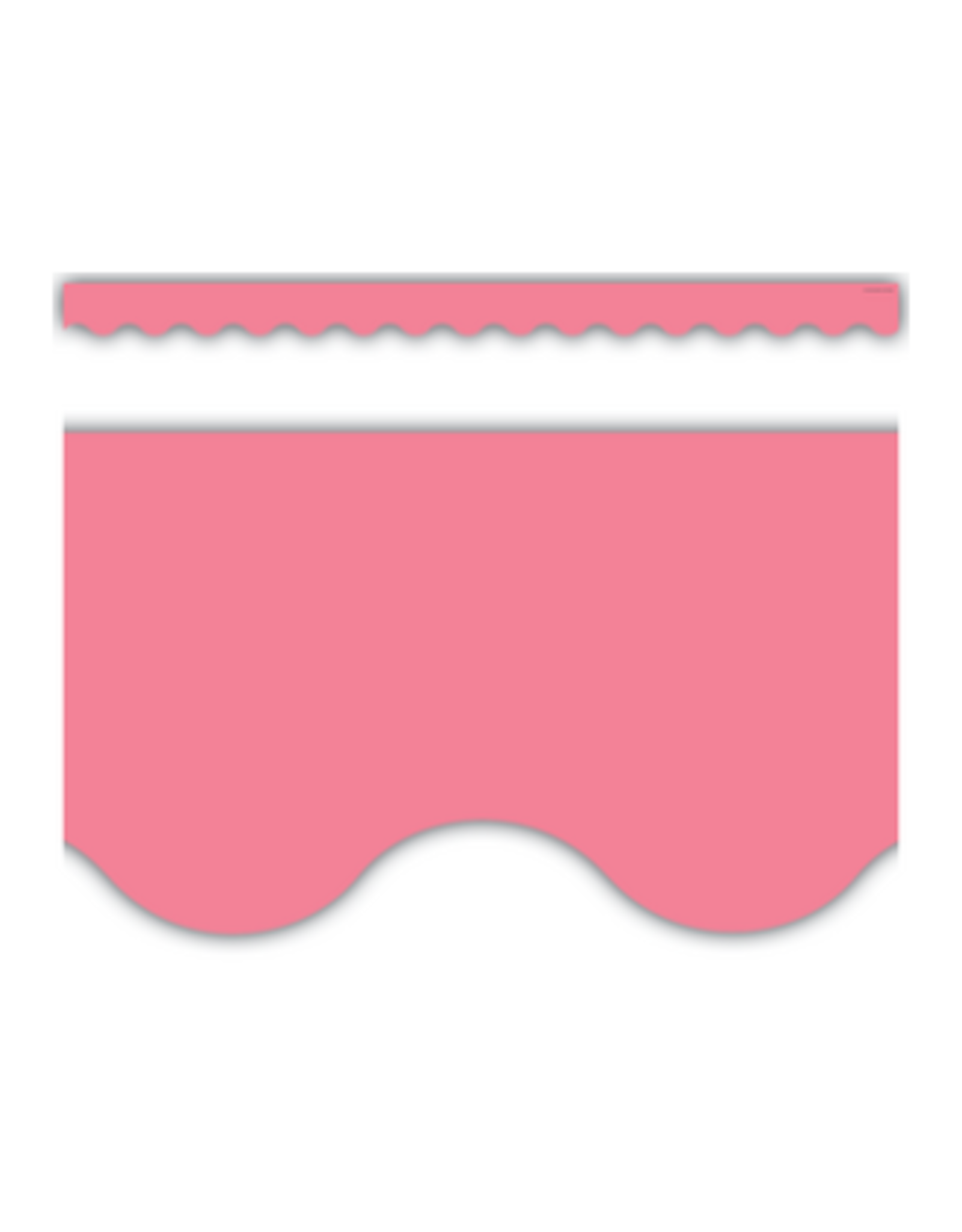 SCALLOPED  BORDERS LIGHT PINK- 2 3/16"X35'