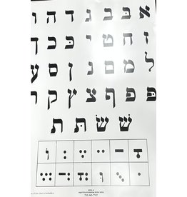 POSTER: EXTRA LARGE ALEF BEIS