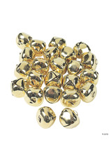 BELLS: JINGLE 1/2” GOLD 48 PACK