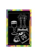 SCRATCH ART SHABBOS PKG/12cards