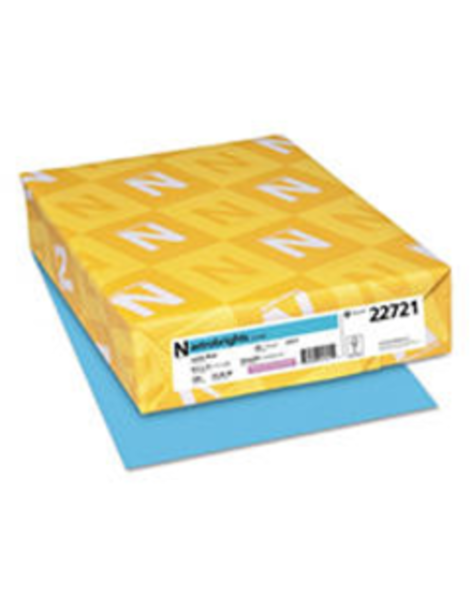 CARDSTOCK ASTROBRIGHT: 65LB 8½''x11''  LUNAR BLUE  250 Sheets