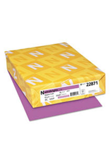 CARDSTOCK ASTROBRIGHT: 65LB 8½''x11''  VENUS VIOLET  250 Sheets