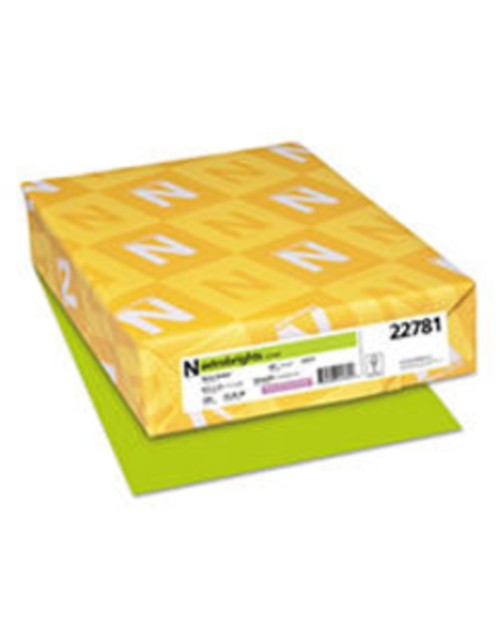 CARDSTOCK ASTROBRIGHT: 65LB 8½''x11''  TERRA GREEN 250 Sheets