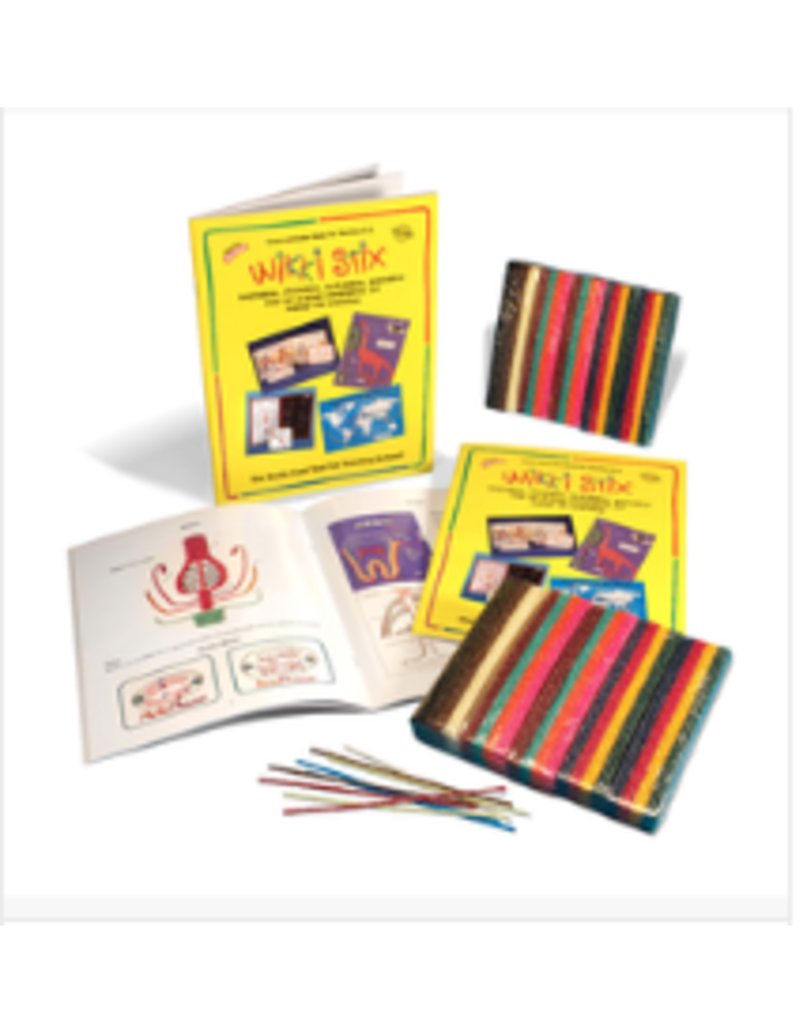 NEON CLASS PAK WIKKI STIX W/ BOOK  600PC
