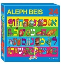 Alef BEIS PUZZLE 8.75"x11.25  24PCS