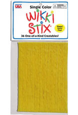 WIKKI STIX-YELLOW 36PC