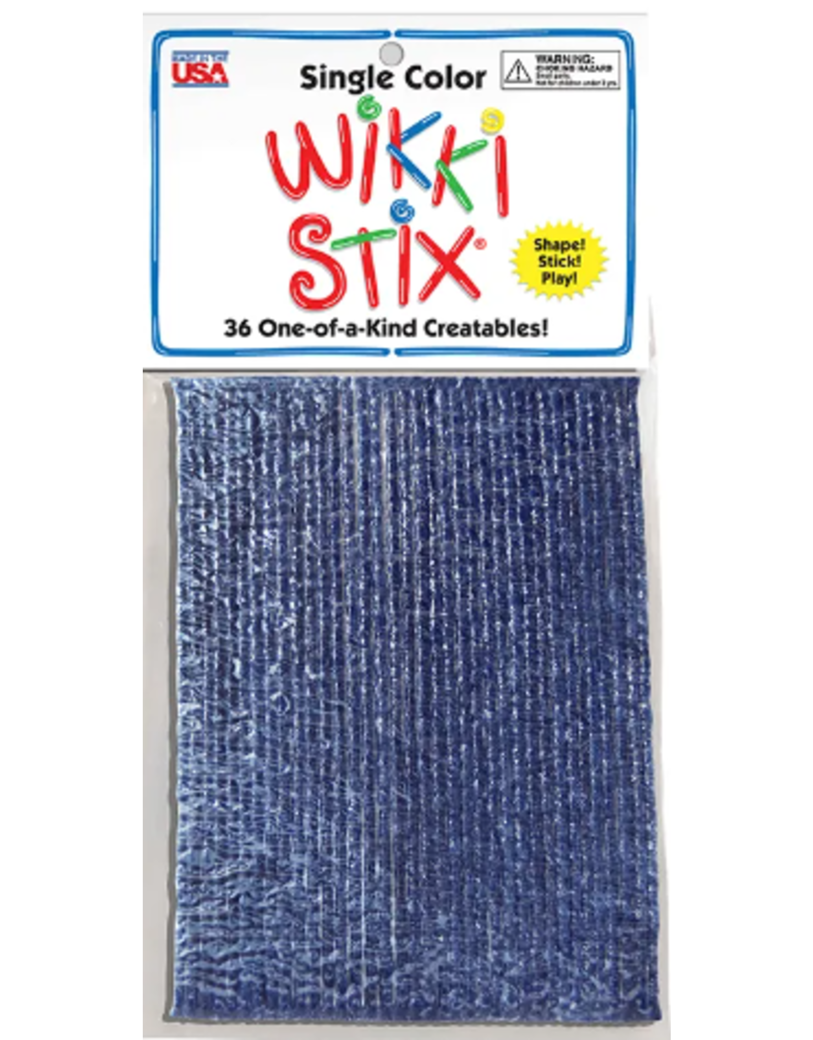 WIKKI STIX-DK BLUE 36PC