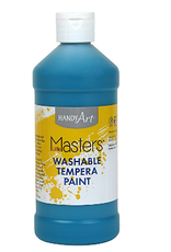 LITTLE MASTERS WASHABLE PAINT 32OZ TURQUOISE