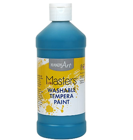 LITTLE MASTERS WASHABLE PAINT 32OZ TURQUOISE